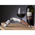 High quality Double hinge Rose Wood handle corkscrew waiter corkscrew